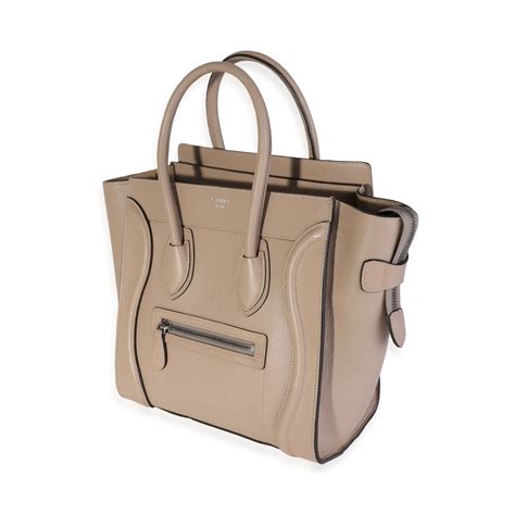 celine drummed calfskin belt tote bag|the Celine luggage tote.